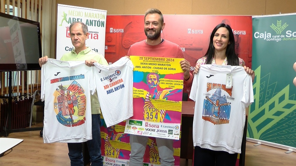 Medio maratón Abel Antón sin homologar por las obras en Soria